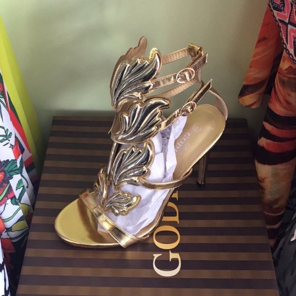 Go Diva Gold Heel